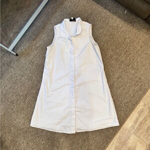 Tuckernuck White Sleeveless Midi Dress